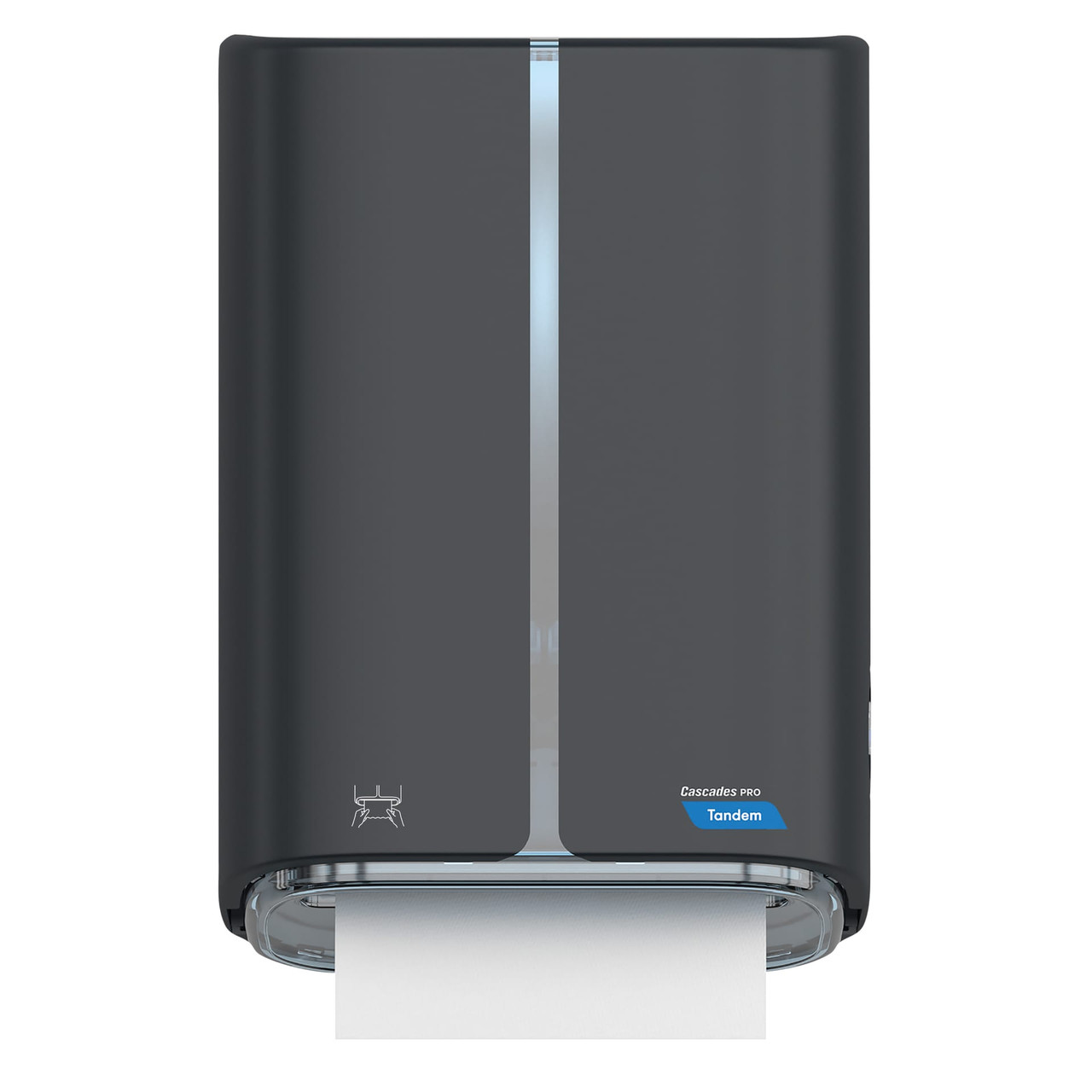 Cascades PRO Paper Towel Dispenser 11.5X8.75X16.6 IN Gray Touchless 1/Each