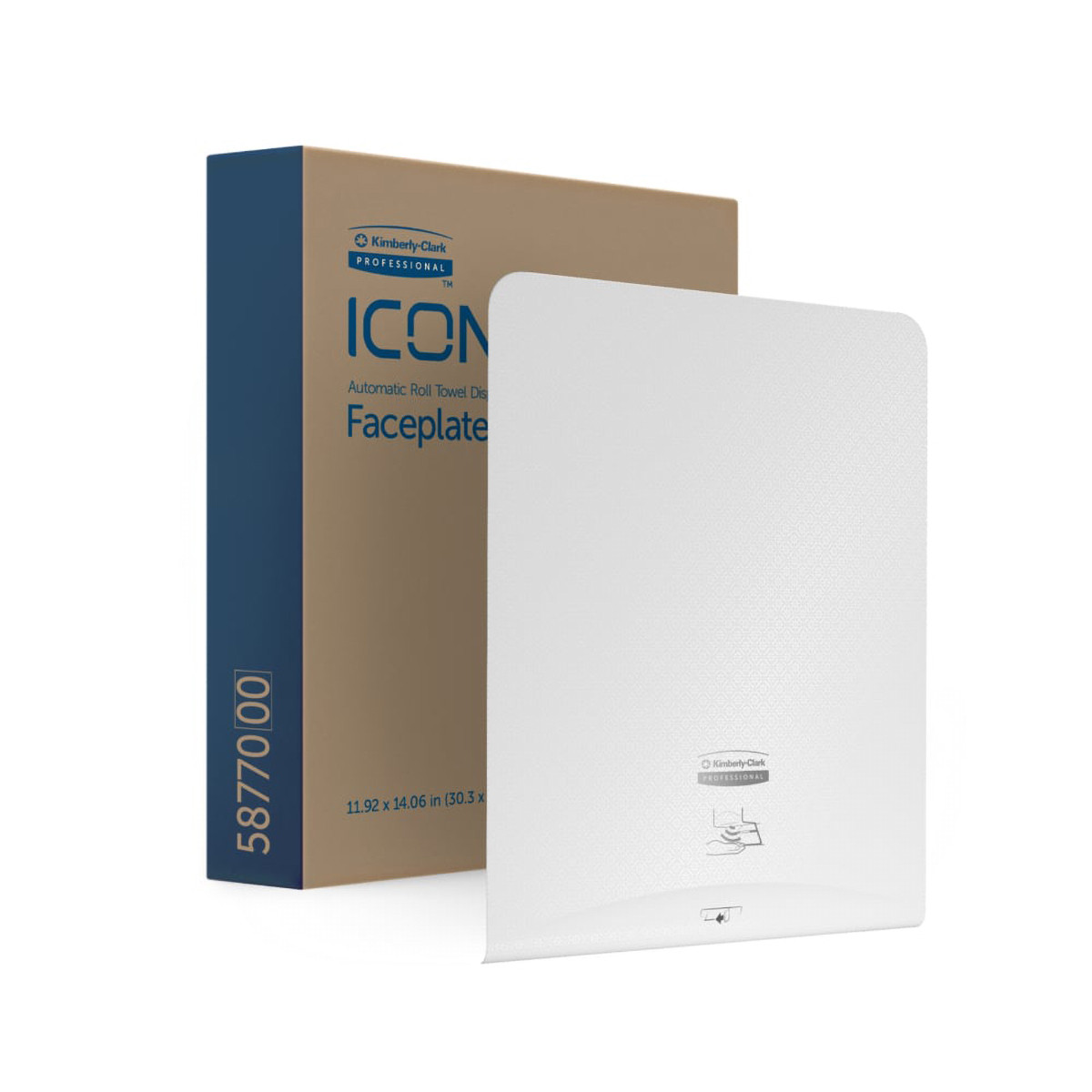 Kimberly-Clark Professional ICON™ Face Plate Plastic White Mosaic 1/Each