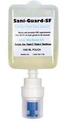 SaniGuard® Hand Sanitizer Foam 1 L Unscented Fragrance Free 70% Ethyl Alcohol 6/Case