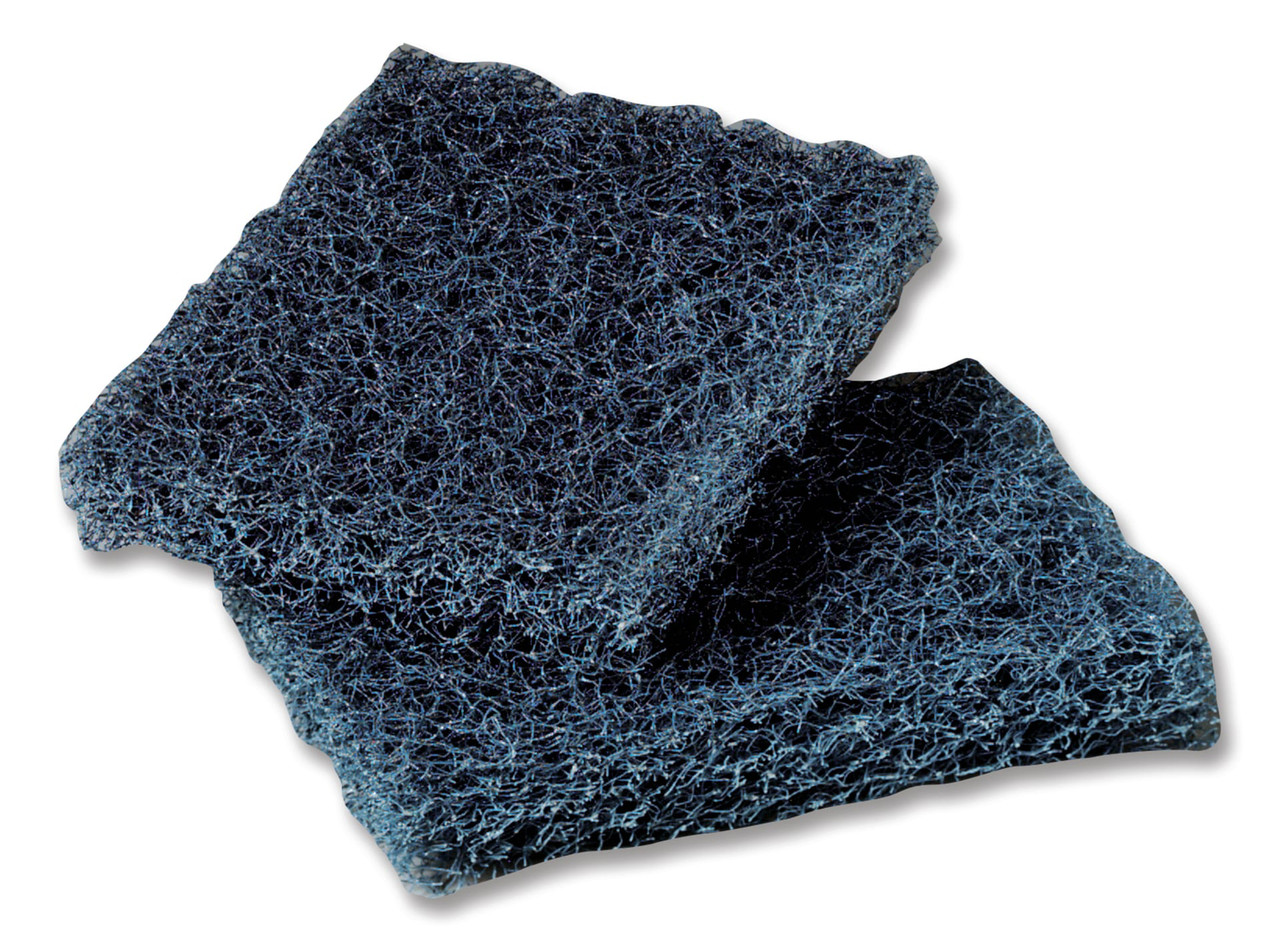 Scotch-Brite™ 88 Scouring Pad 3.5X5 IN Heavy Duty Fiber Dark Blue Rect Pot & Pan Dishwasher Safe 10 Count/Box 4 Box/Case