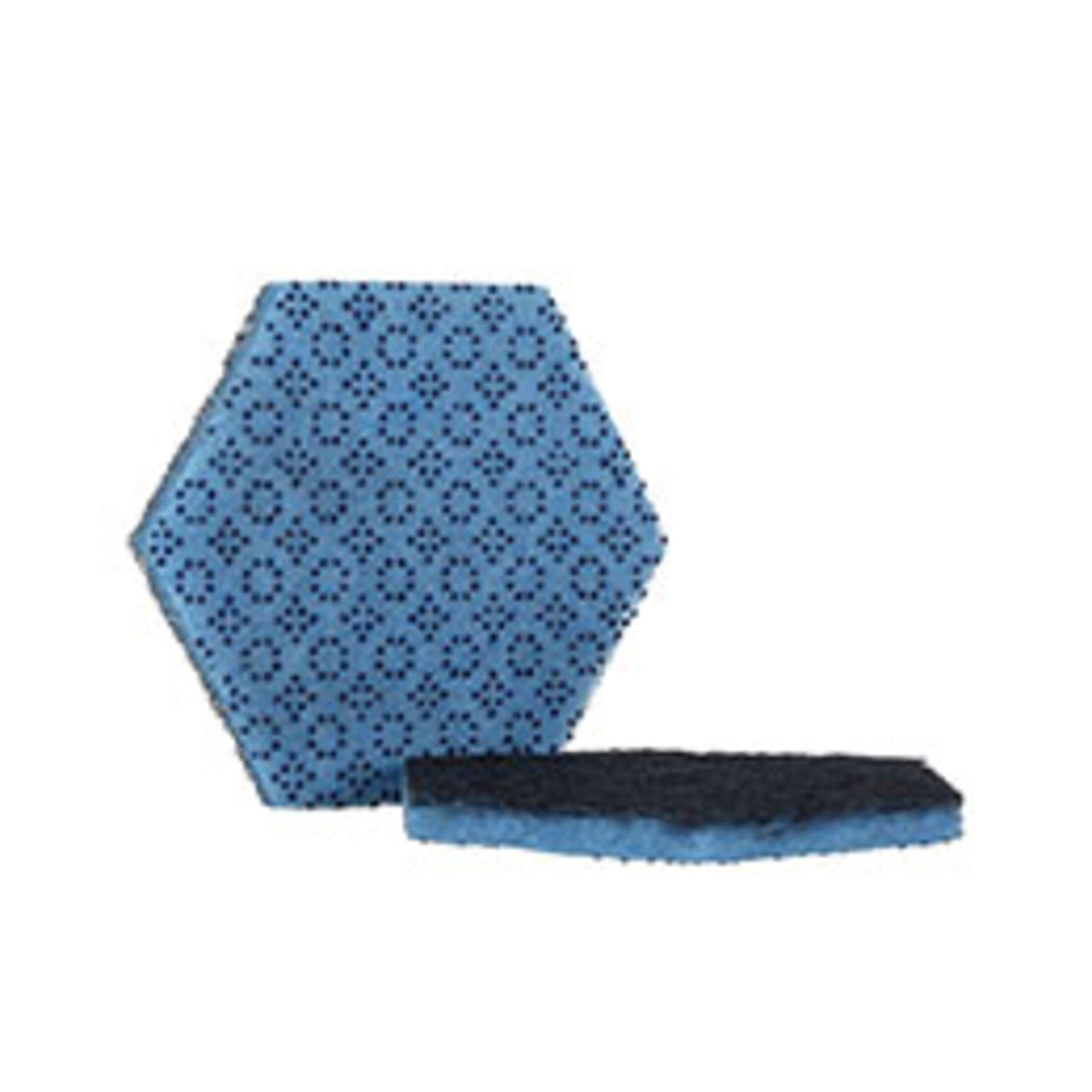 Scotch-Brite™ 2000HEX Scouring Pad 5X5.75 IN Blue 15/Case