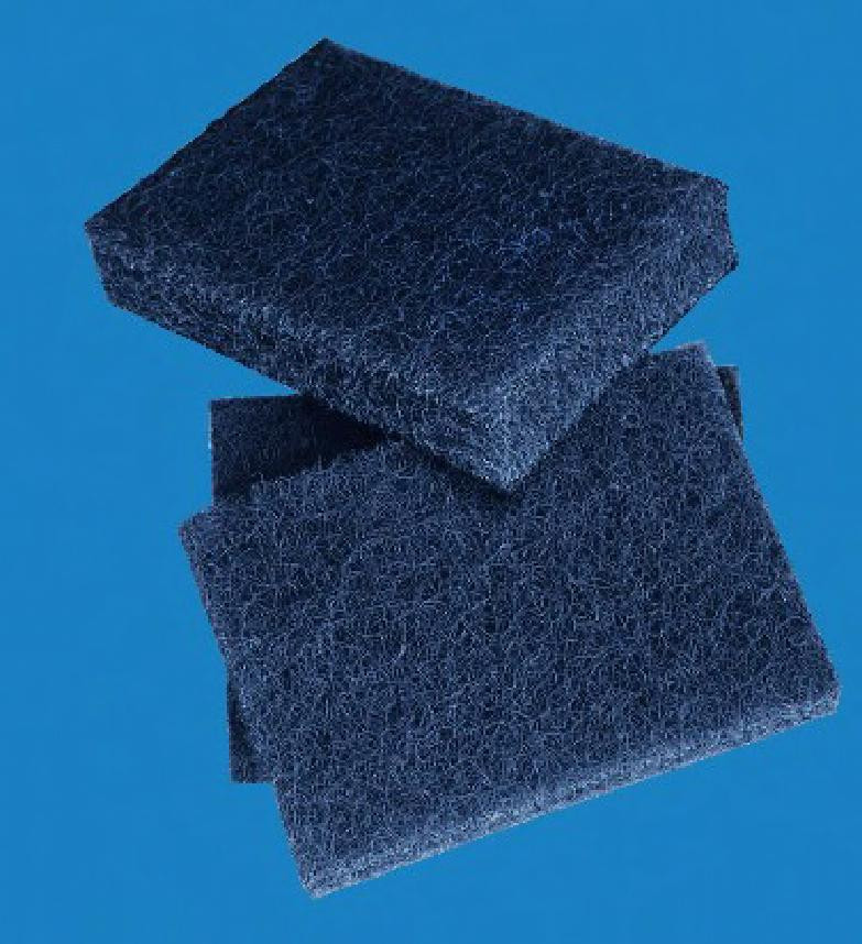 Scrubble® Pot & Pan Pad 3.5X6X0.875 IN Extra Heavy Duty Poly Blend 10 Count/Pack 4 Packs/Case