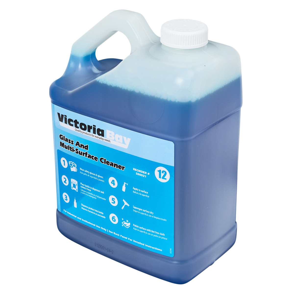 Victoria Bay Glass and Multi-Surface Cleaner CMS #12 1 GAL 2/Case