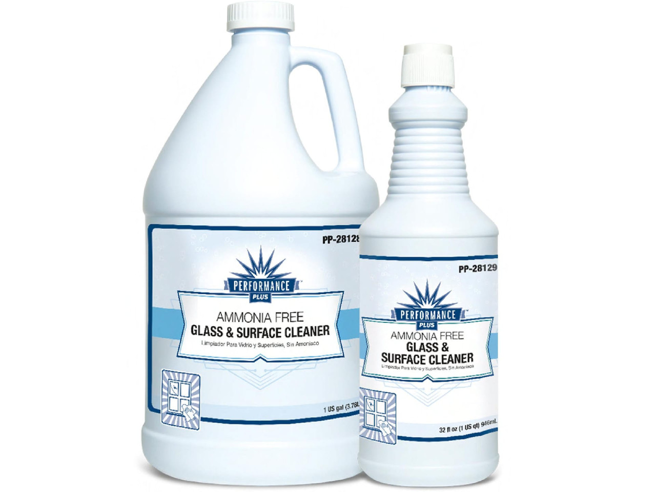 Performance Plus Glass & Surface Cleaner Non-Ammoniated 4/Case