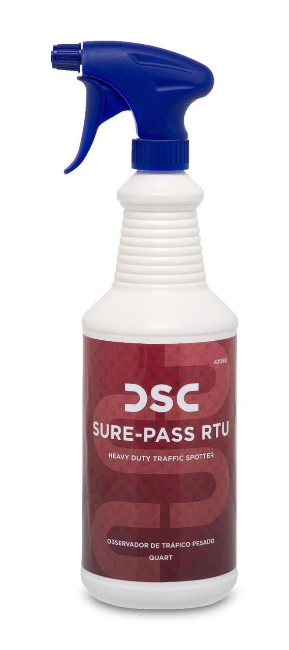 Sure-Pass Lemon Traffic Lane Cleaner RTU All Purpose 12/Case