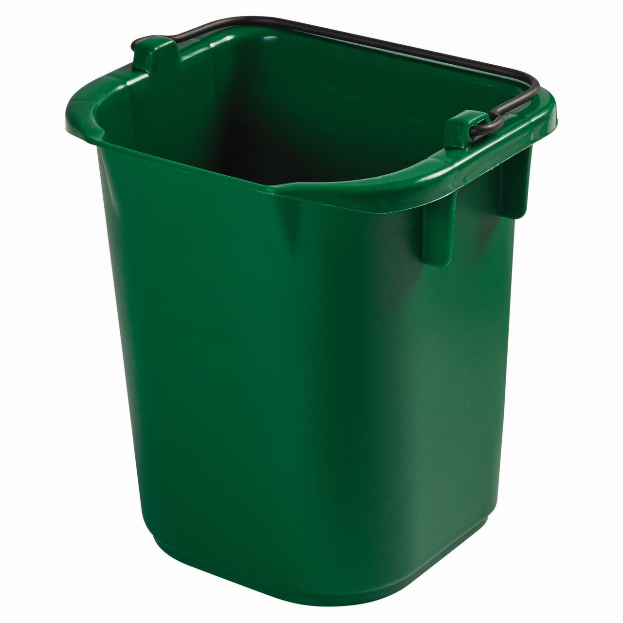 Utility Bucket & Pail 5 QT Plastic Green Heavy Duty 1/Each