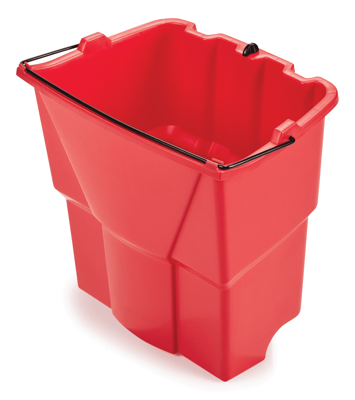 WaveBrake® Mop Bucket 18 QT Plastic Red Dirty Water 1/Each