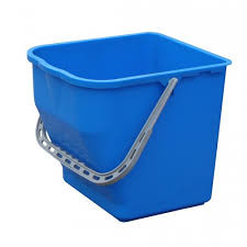 Bucket Plastic Blue 1/Each