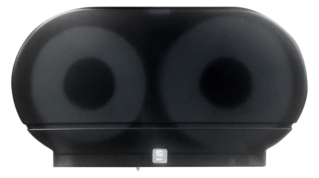 Toilet Paper Dispenser Smoke 2-Roll Jumbo (JRT) 9IN Roll 1/Each