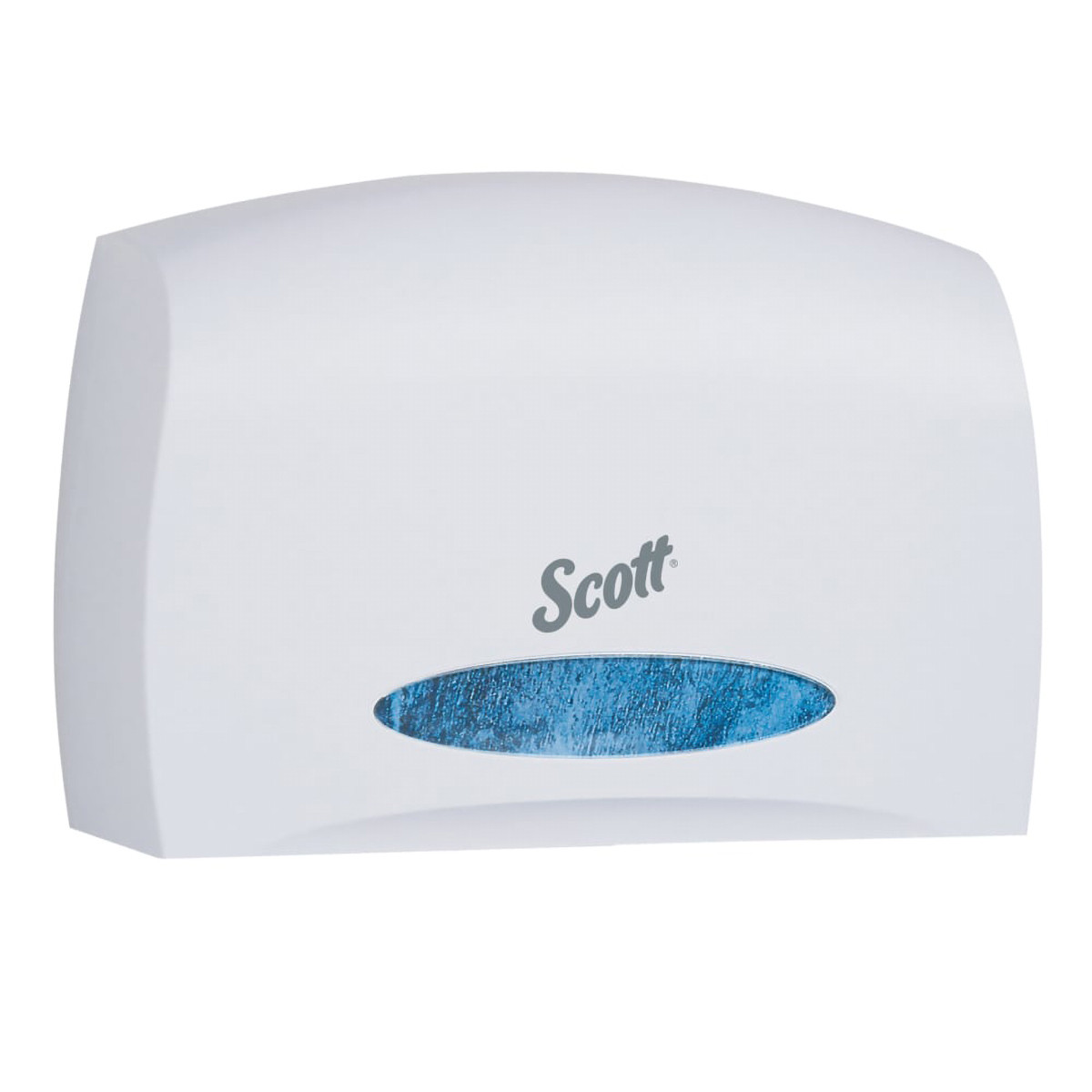 Scott® Essential Toilet Paper Dispenser 14.25X9.75X6 IN White Coreless High Capacity Jumbo (JRT) 1/Each