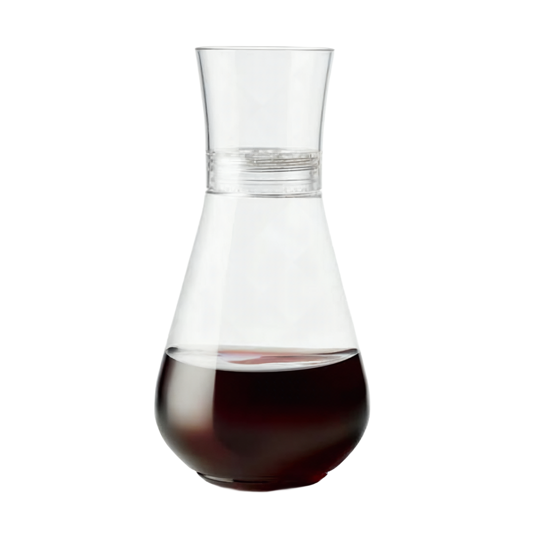 Bottle 28 FLOZ Clear With Aerator Decanter 72/Case