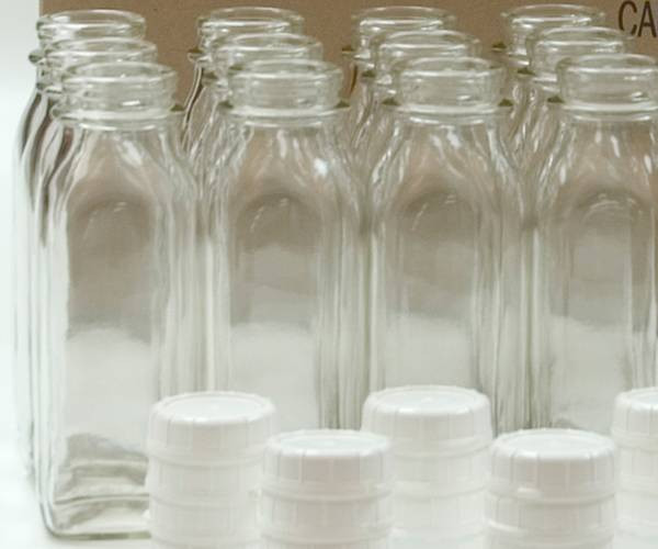 Bottle 16 FLOZ Glass 24/Case