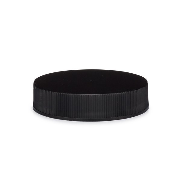 Cap PP Black For Bottle Screw Cap Foam Lined Cap Size: 48-400 200/Case