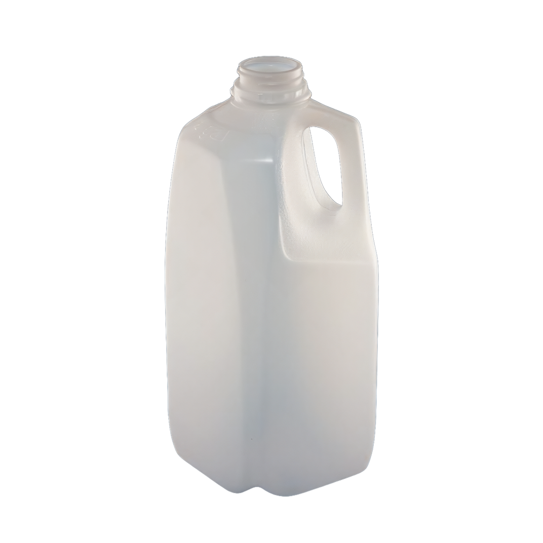 Bottle 64 OZ HDPE DBJ Finish Screw Top 108/Bundle