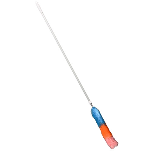 Impact® Duster & Handle Kit Polywool Plastic Ctd Metal Multicolor 52-84 IN Ext Hndl Non-Allergenic Wshbl 12 Count/Case
