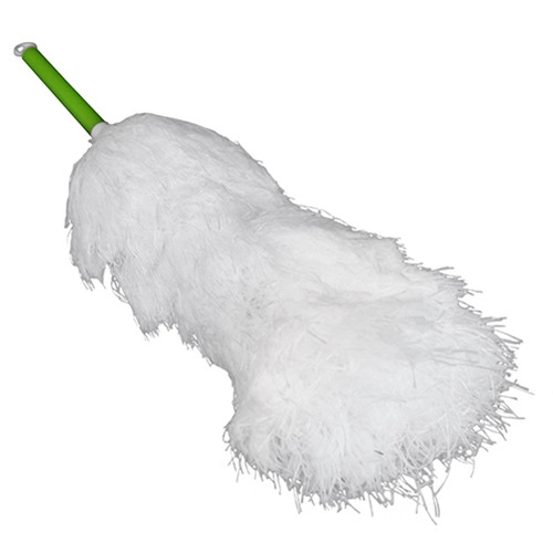 Impact® Duster 16 IN Microfiber White Green Non-Scratch 12 Count/Case