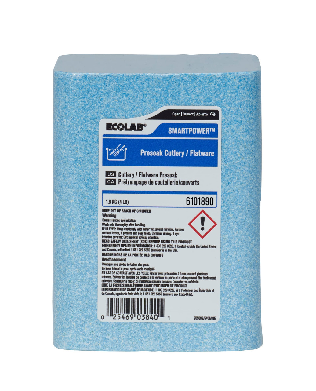 SmartPower Silverware Presoak 4 LB 4/Case