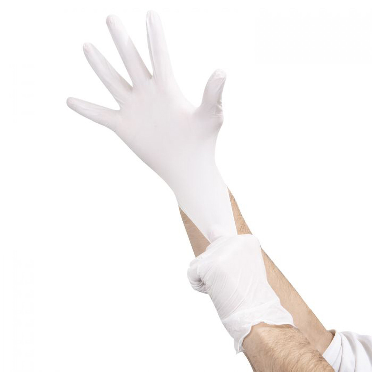 JobSelect® Gloves XL White Synthetic Powder-Free 100 Count/Pack 10 Packs/Case 1000 Count/Case