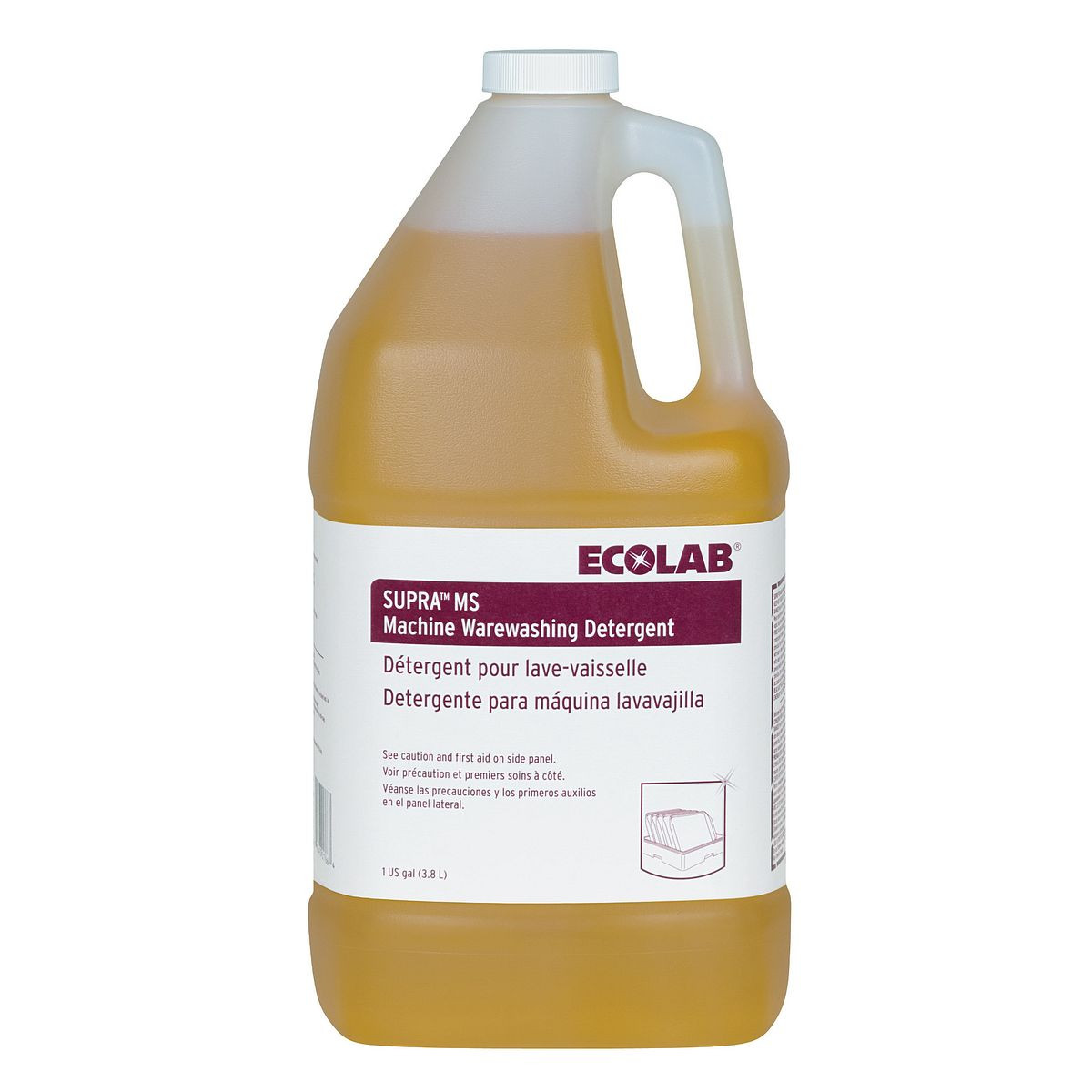 SUPRA MS Warewashing Detergent 1 GAL 4/Case