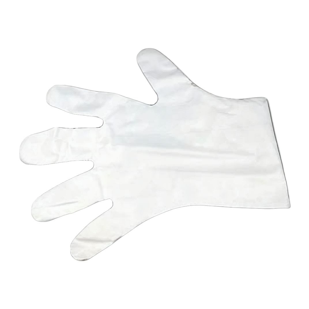 Victoria Bay Gloves Medium (MED) White Medium Weight TPE Powder-Free 200 Count/Pack 10 Packs/Case 2000 Count/Case