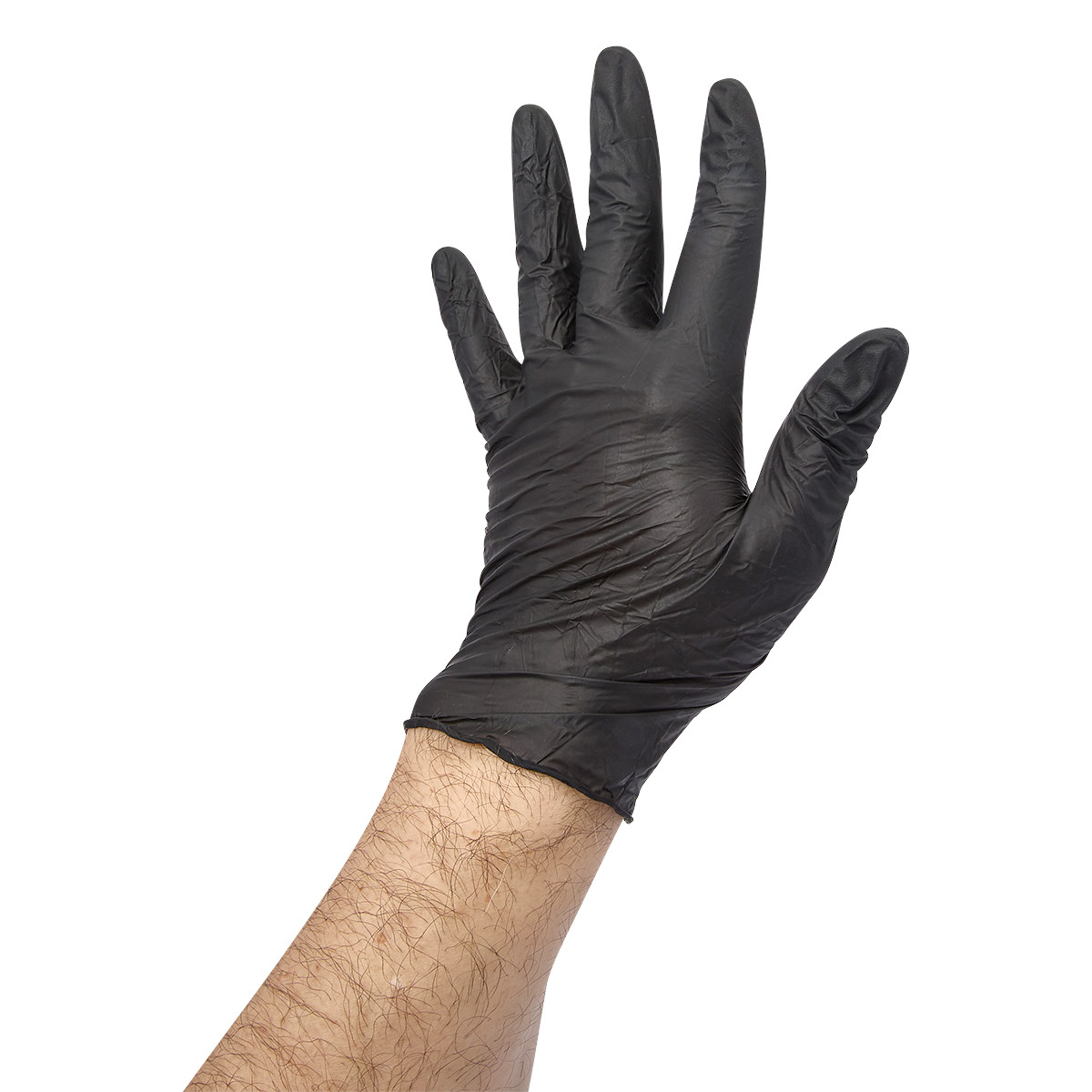 Victoria Bay Food Service Gloves XL Black Nitrile Disposable Powder-Free 100 Count/Box 10 Box/Case 1000 Count/Case