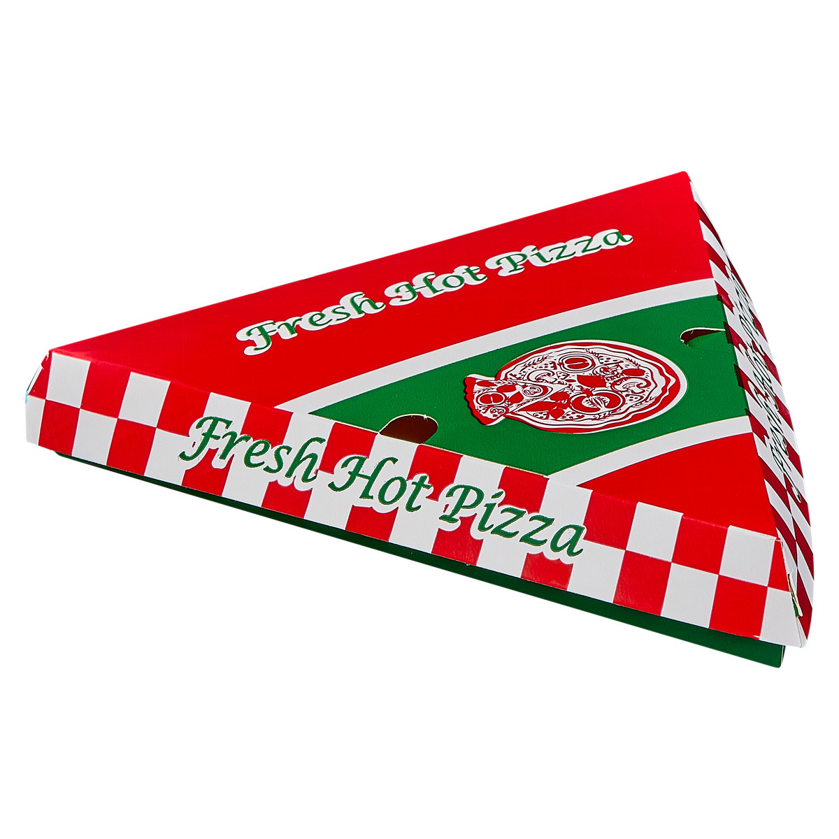 Victoria Bay Pizza Slice Container Pizza Box 18/6 9X9.38X1.5 IN Paper Printed 110 Count/Pack 2 Packs/Case 220 Count/Case