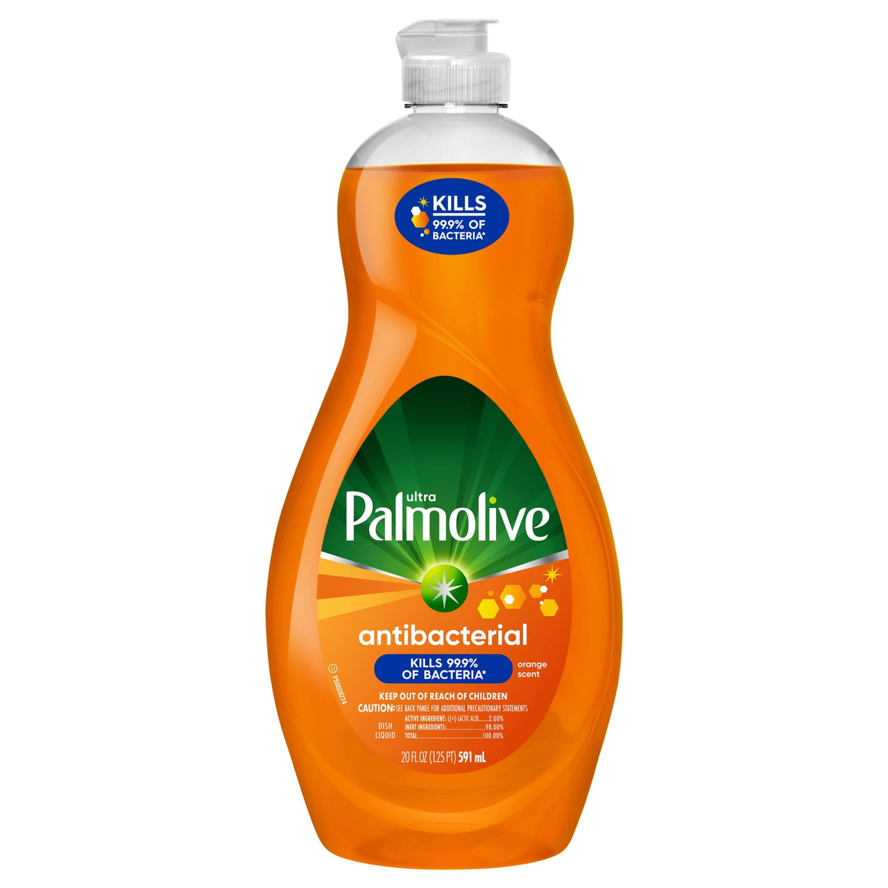 Palmolive Ultra Manual Dish Detergent 20 FLOZ Liquid Antibacterial 9/Case