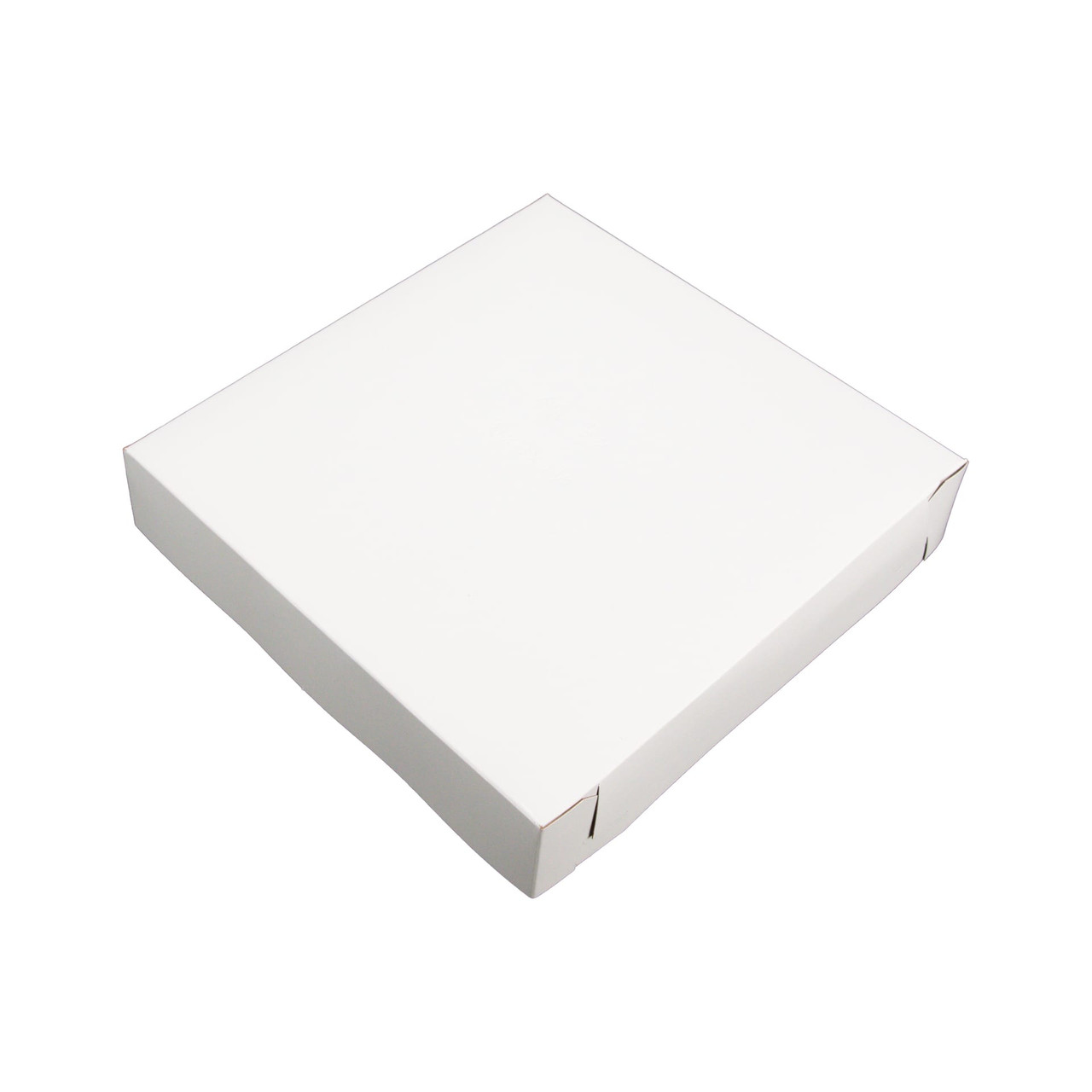 Pizza Box 8X8X1.5 IN Clay-Coated Kraft Board Kraft 100/Bundle