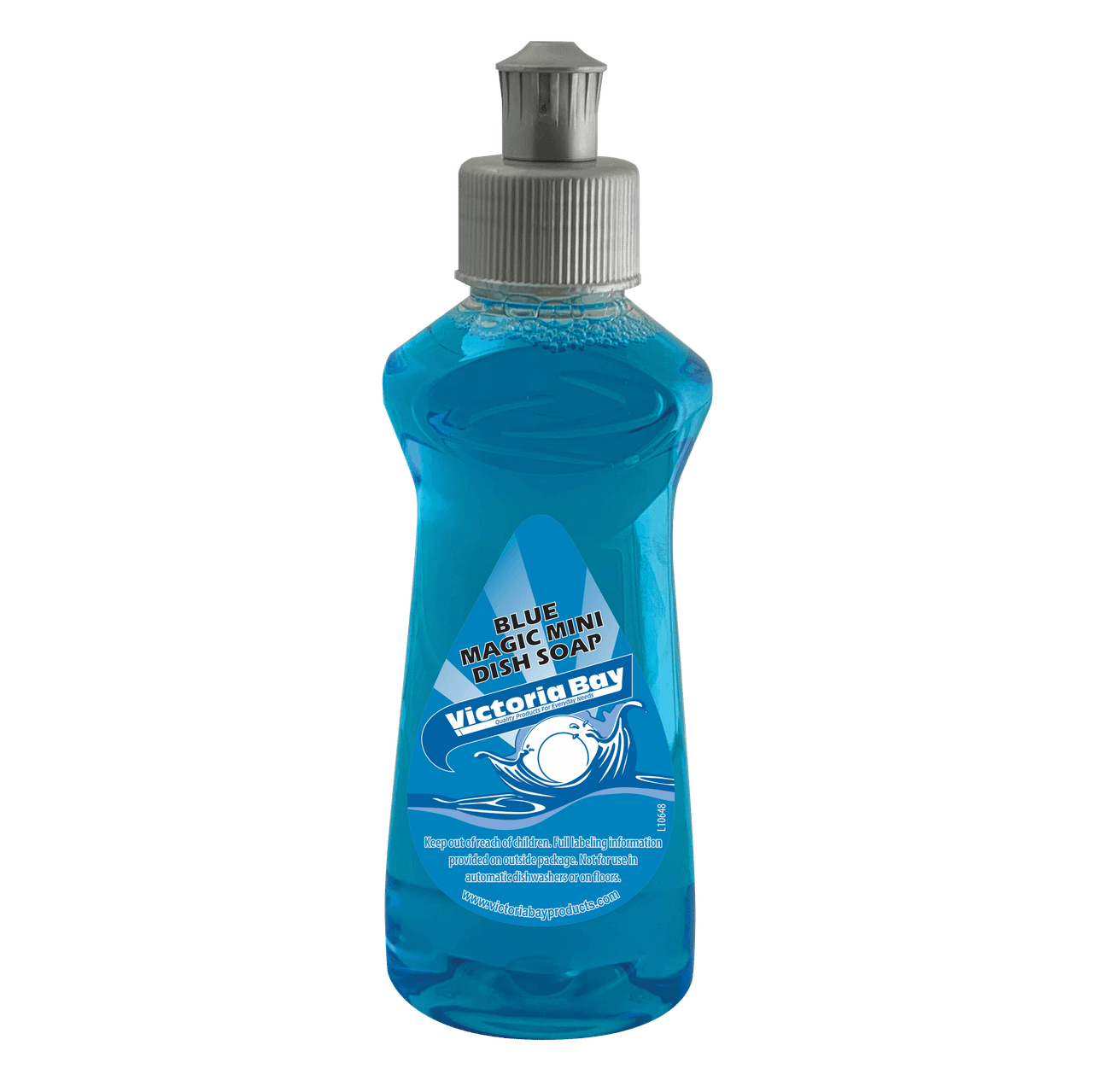 Victoria Bay Blue Magic Mini Dish Soap 3.5 OZ 90/Case