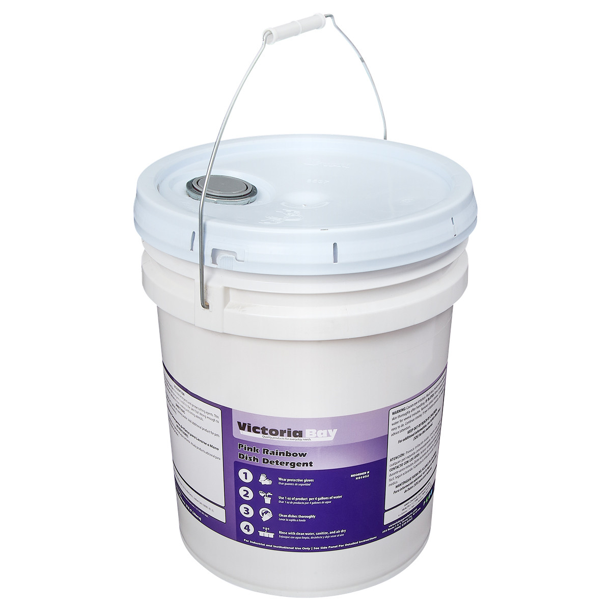 Victoria Bay Pink Rainbow Dish Detergent 5 GAL 1/Pail