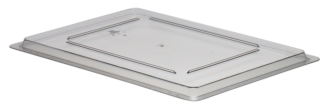 Camwear® Food Tote Box Lid Full Size Clear 6/Case