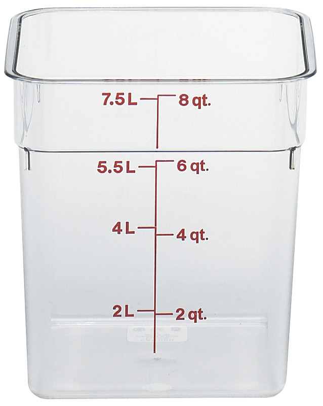 CamSquares® Camwear® Food Storage Container 8 QT 1/Each