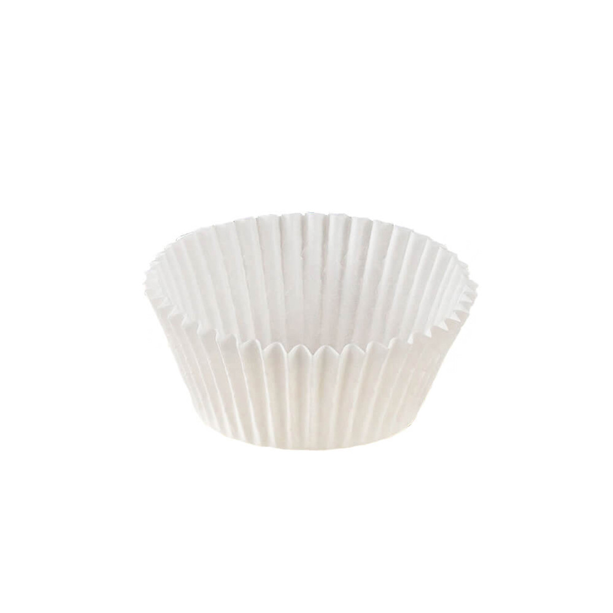 Baking Cup 2X1.25 IN White Greaseproof 20500/Case
