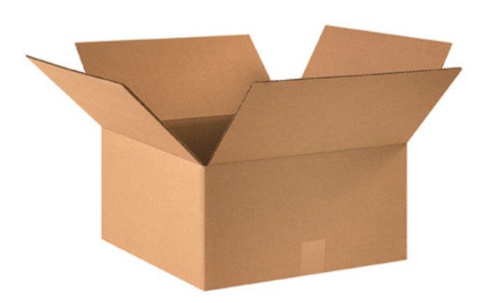Regular Slotted Container (RSC) 14X14X6 IN Kraft Corrugated Cardboard 32ECT 20 Count/Bundle 420 Count/Pallet