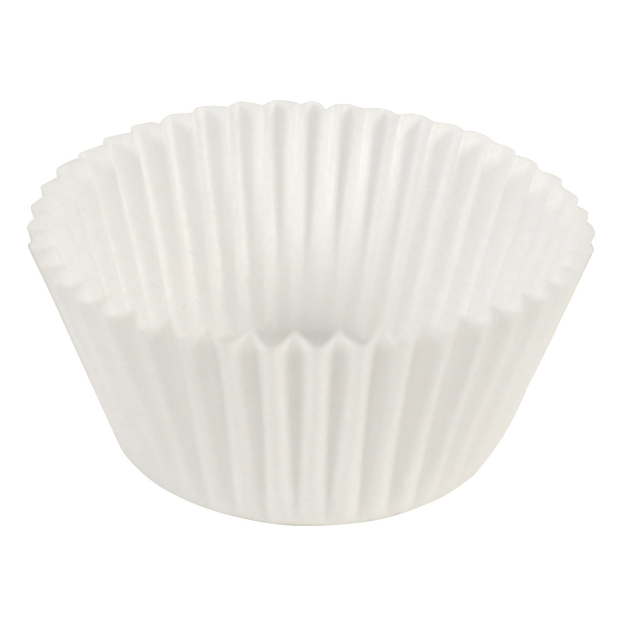 Baking Cup 3 IN Paper White Fluted 20000/Case