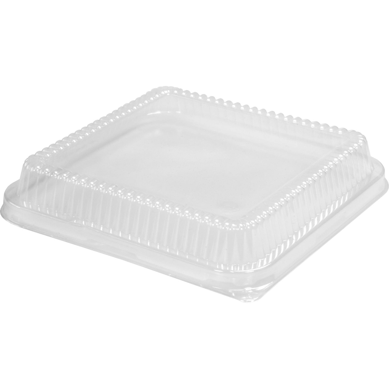 Lid Low Dome 1/2 Size Plastic Clear For Steam Table Pan 100/Case