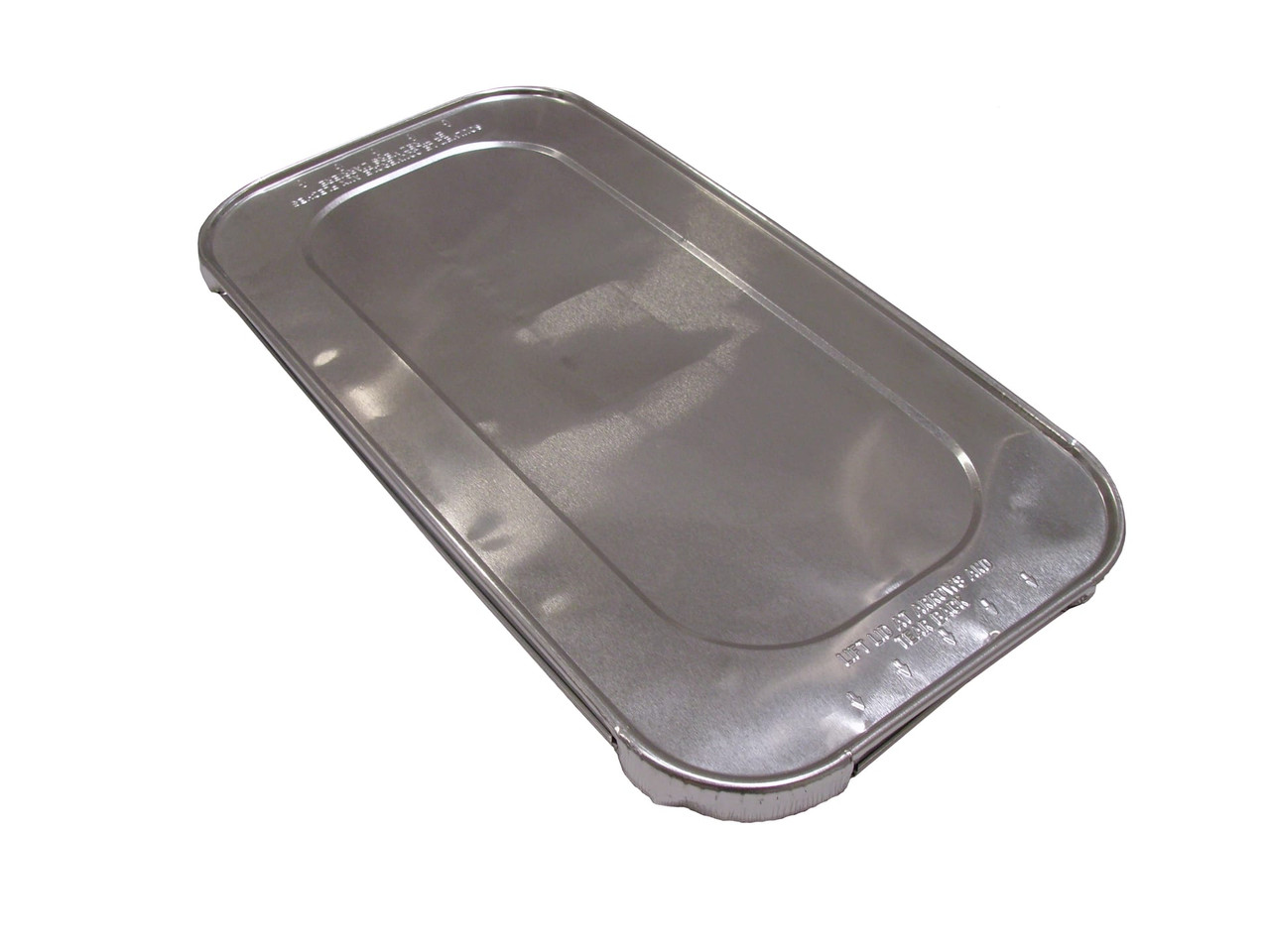 Lid Flat 1/3 Size Aluminum Silver For Steam Table Pan 100/Case