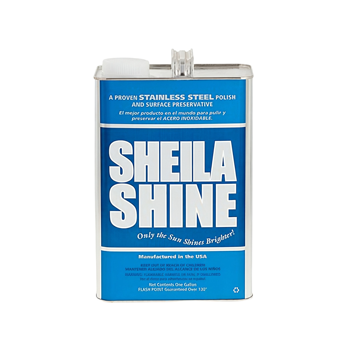 Sheila Shine Stainless Steel Cleaner 1 GAL 4/Case
