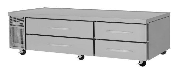PRO Series Refrigerator Chef Base 96 IN Stainless Steel 2 Sections 1/Each