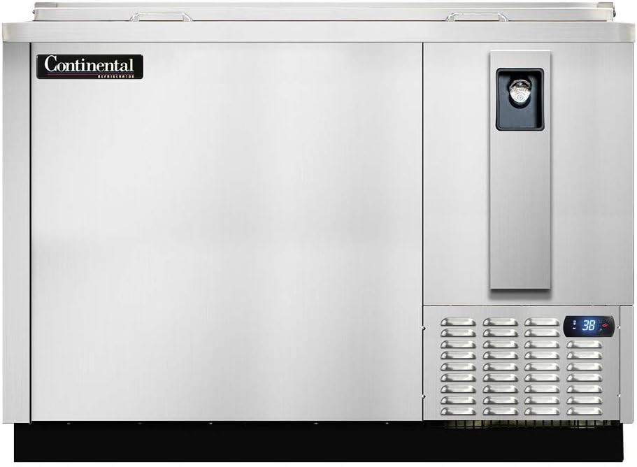 Continental Refrigerator Bottle Cooler 50 IN Stainless Steel 1/Each
