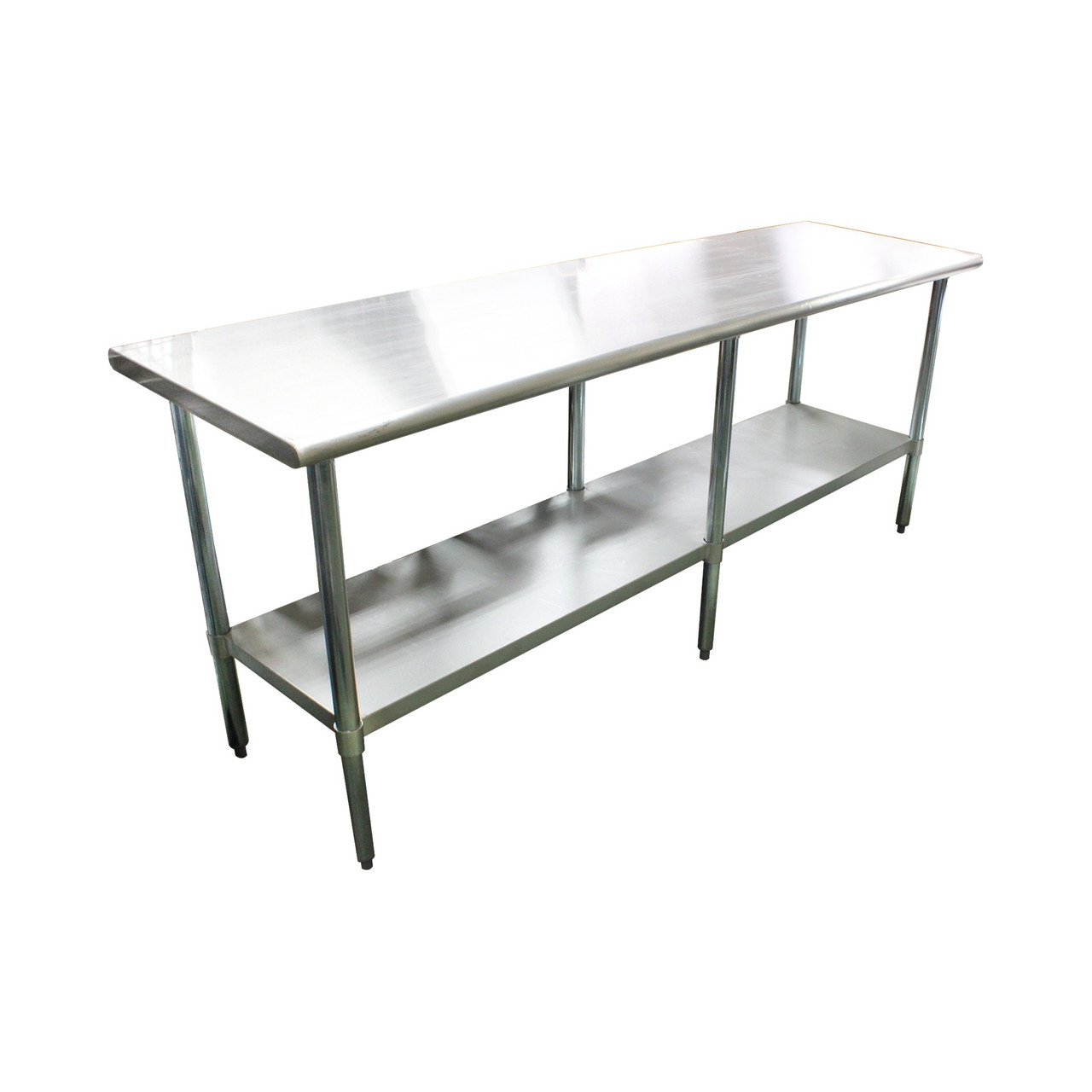 Worktable 30X96X35 IN Stainless Steel Flat Top 1/Each