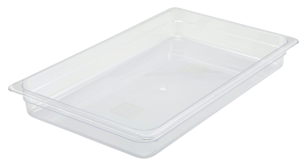 Food Pan Full Size 20.75X12.75X2.5 IN Rectangle Plastic 1/Each