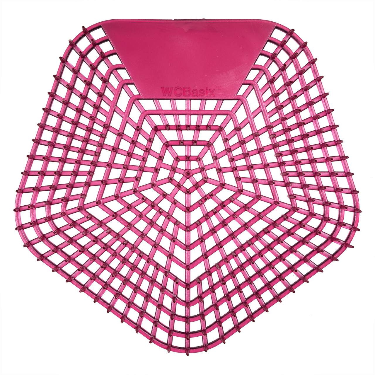 WCBasix Urinal Screen Apple Cinnamon Red EVA 6.75X6.5X0.75 IN 30-Day Air Care System 10/Case