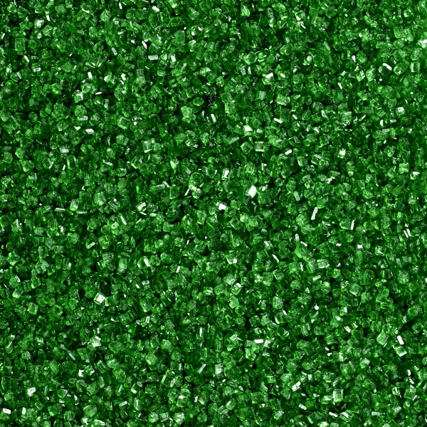 Sanding Sugar 8 LB Green 1/Box
