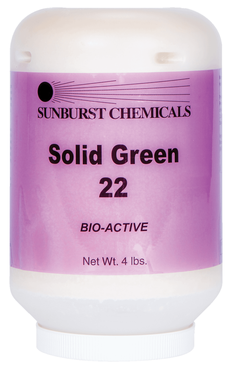 Solid Green 22 Cleaner & Degreaser Drain Treatment 4 LB 1/Case