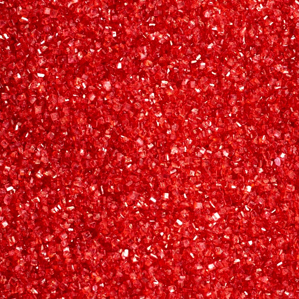 Sanding Sugar 8 LB Red 1/Box