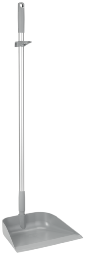 Vikan® Dust Pan 13X7.9X3.5 IN Gray PP Anodized Aluminum Upright 1/Each