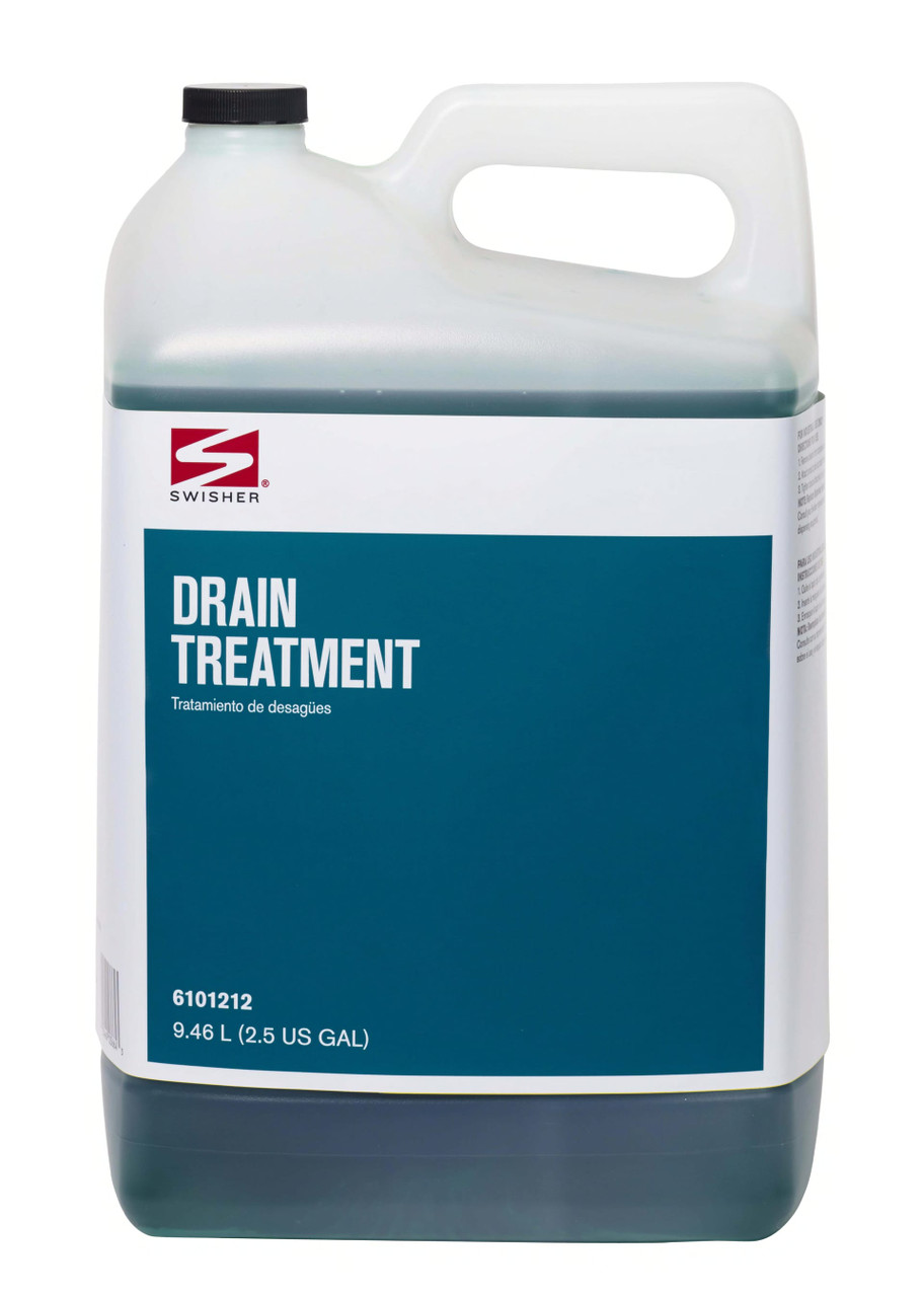 Swisher® Citrus Scent Drain Treatment 2.5 GAL Enzymatic 1/Case