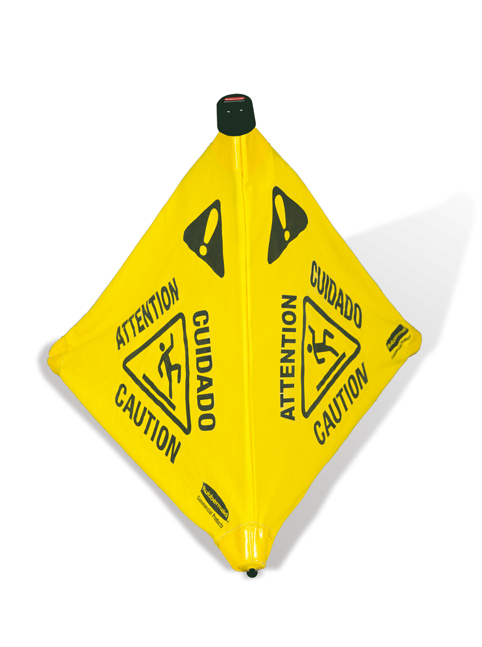 Safety Cone 30 IN Caution Yellow Plastic Pop-Up Cone 1/Each