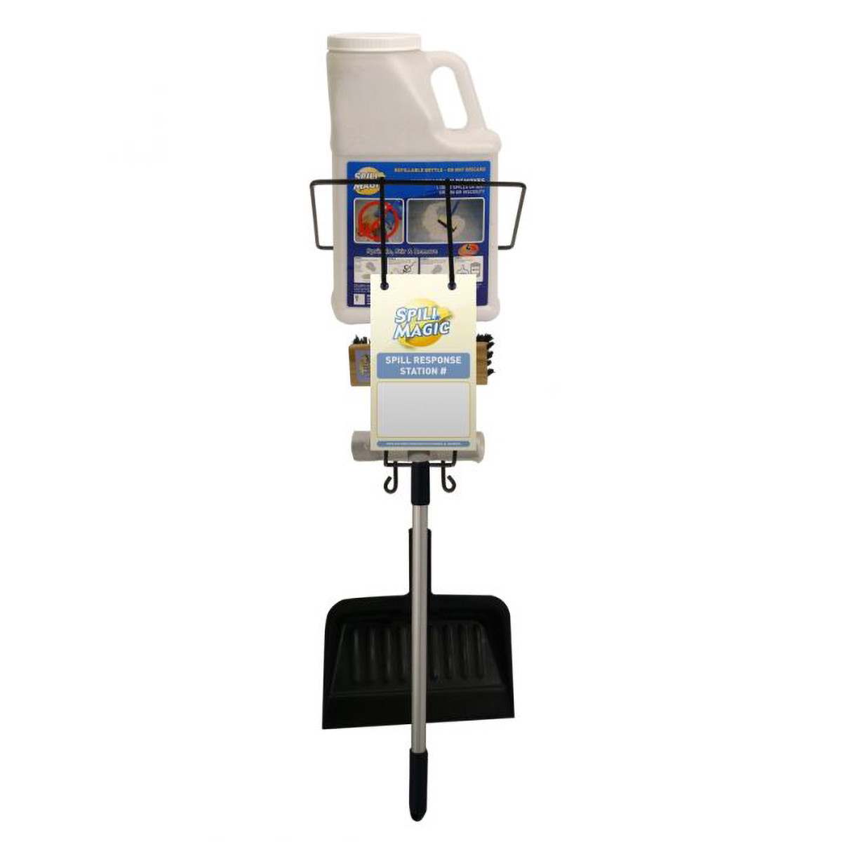 Spill Magic Spill Response Station With Filled 3 lb. Bottle 1/Case